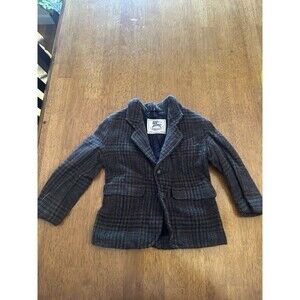 Kids Vintage Burberrys London Wool Coat Jacket Size 3/4 98cm